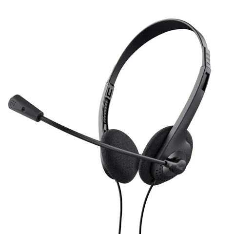 Trust Primo Chat Auriculares con Micrófono (Negro) - CONFIANZA – imagen 1