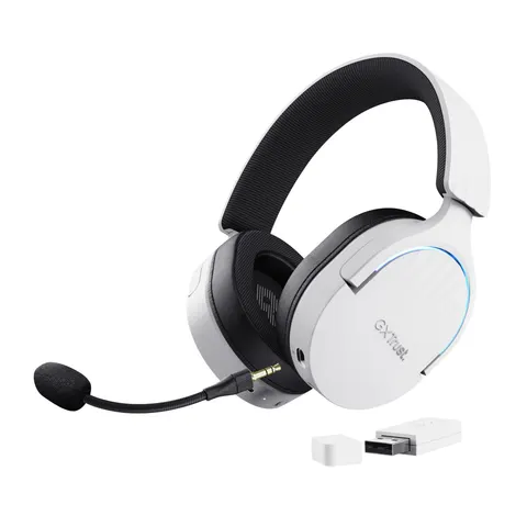 Trust Cuffie Pc Gxt491w Fayzo Wireless-white – immagine 1