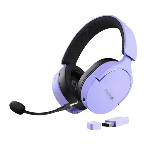 GXT 491P Fayzo Gaming Headset, Lila – Bild 1