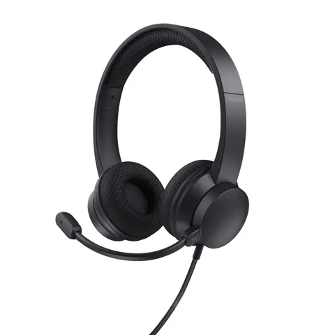 Trust Słuchawki Pc HS-260 Usb-enc – zdjęcie 1