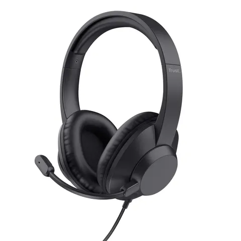 Trust Cuffie Con Microfono Ayda Max-black – immagine 1