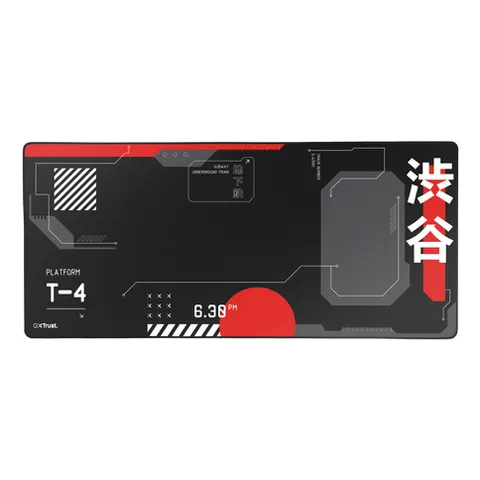 Trust GXT 759 XXL Gaming mouse pad Black. Red – image 1