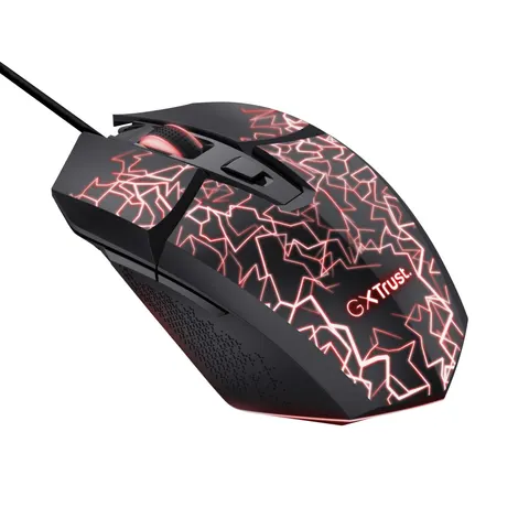 GXTrust 113 Felox Illuminated Wired Gaming Mouse - Black – image 1