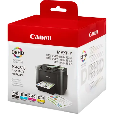 Canon PGI-2500 - 4-farbig - Druckerpatrone - Multipack – Bild 1