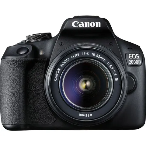 Canon EOS 2000D DSLR Camera with 18-55mm DC Lens – image 1