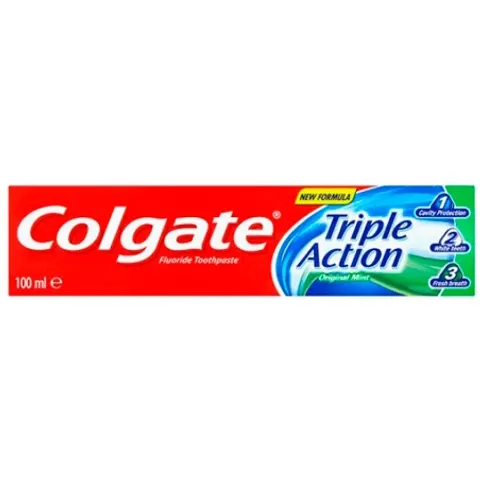Colgate Triple Action Toothpaste - 100ml – image 1