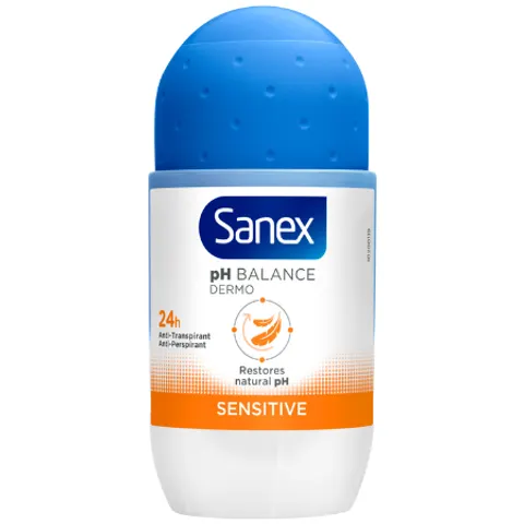 Sanex Dermo Sensitive Roll-On Deodorant - 50 ml – image 1