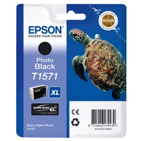 Epson T1571 (C13T157140) Druckerpatrone - Schwarz – Bild 1