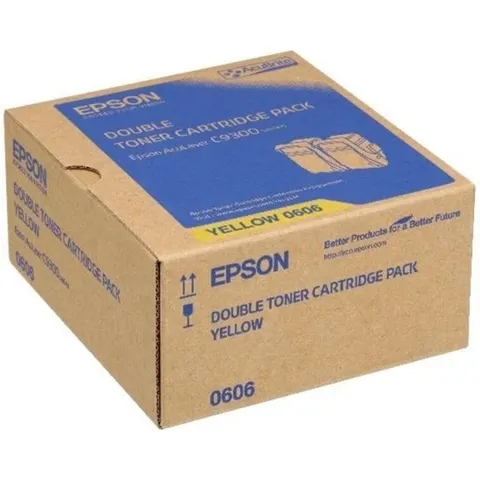 Epson S050606 Pack: 2 toner amarillo (2X S050602) – imagen 1