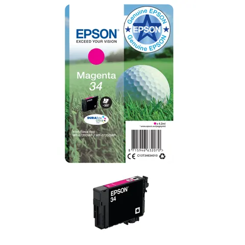 Epson 34 (C13T34634010) - Magenta - Druckerpatrone – Bild 1