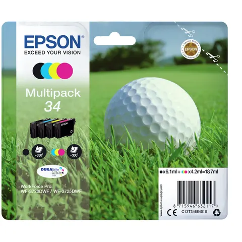 Epson 34 (C13T34664010) - 4-farbig - Druckerpatrone - Multipack – Bild 1
