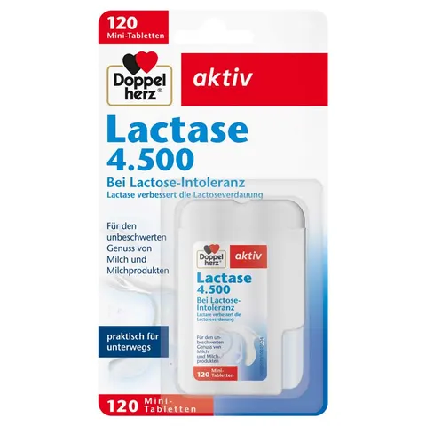 Doppelherz Lactase 4.500 Tabletten – Bild 1