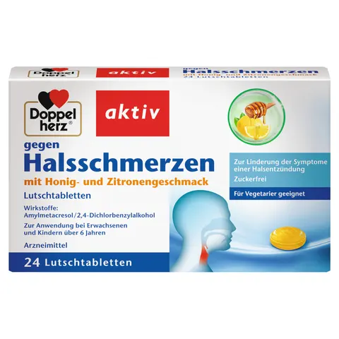 Doppelherz gegen Halsschmerzen Lutschtabletten – Bild 1