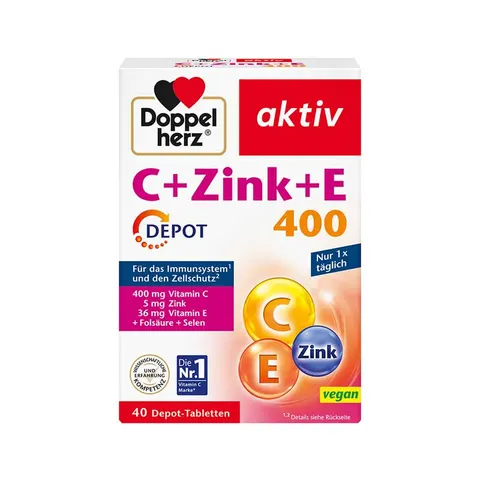 Doppelherz C + Zink + E Depot Tabletten – Bild 1