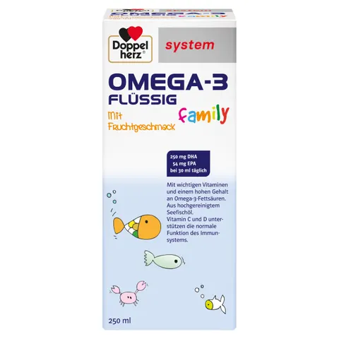Doppelherz system Omega-3 family flüssig – Bild 1