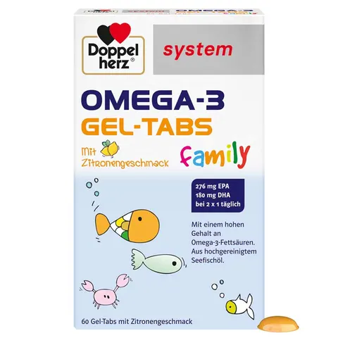 Doppelherz system Omega-3 family Kautablettem – Bild 1