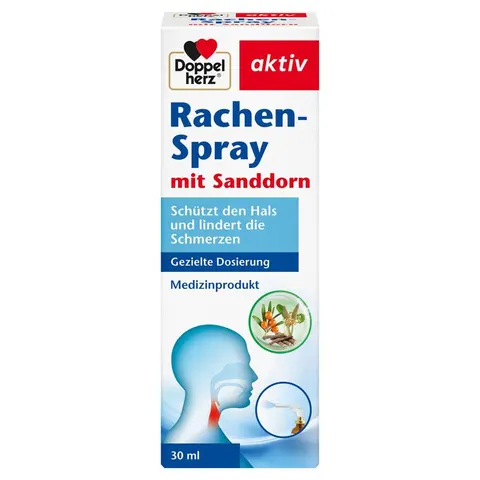 Doppelherz Rachen-spray mit Sanddorn – Bild 1