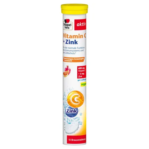 Doppelherz Vitamin C+zink Brausetabletten – Bild 1