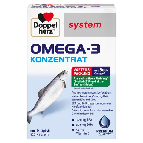 Doppelherz system Omega-3 Konzentrat – 009361 – Bild 1