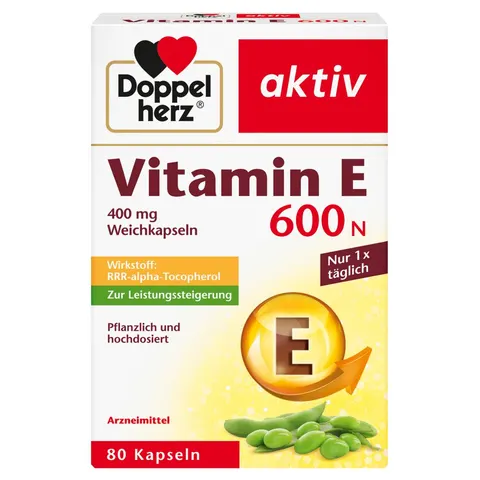 Doppelherz Vitamin E 600 N Weichkapseln – 009699 – Bild 1
