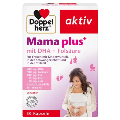 Doppelherz Mama plus mit Dha+folsäure Kapseln – Bild 1