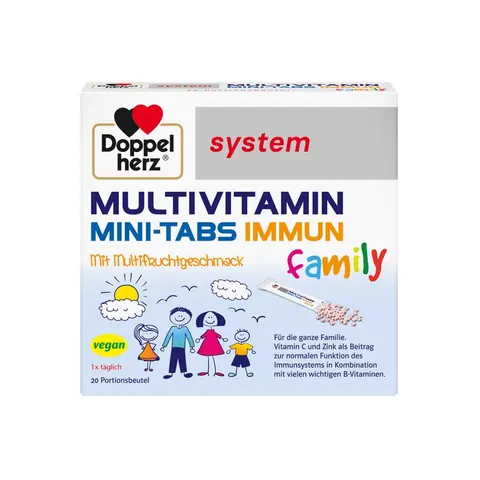 Doppelherz Multivitamin Mini-tabs family system – Bild 1