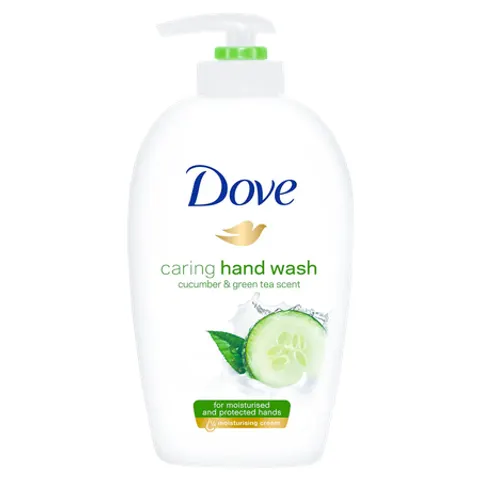 Dove Caring Cucumber & Green Tea Hand Wash – 250 ml – image 1