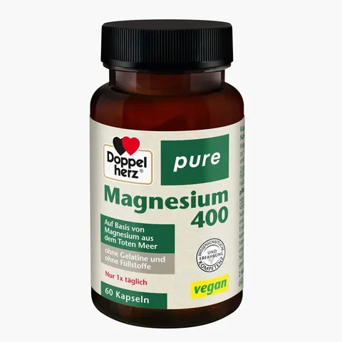 Doppelherz Magnesium 400 pure Kapseln – Bild 1