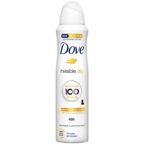 Dove Clear Finish Invisible Dry Deo Spray 150ml – image 1