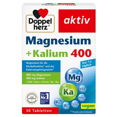 Doppelherz Magnesium + Kalium Tabletten – Bild 1