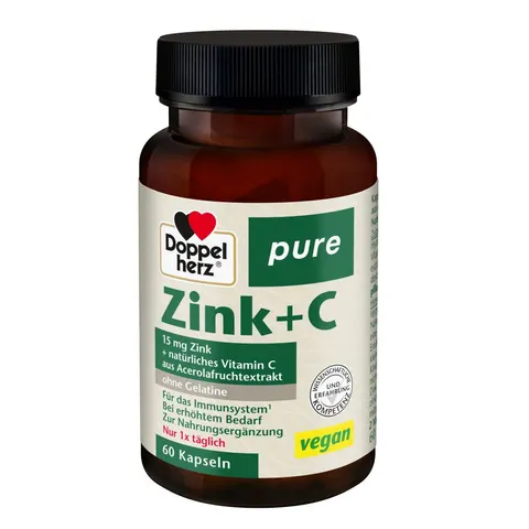 Doppelherz Zink+C Pure Kapseln – Bild 1