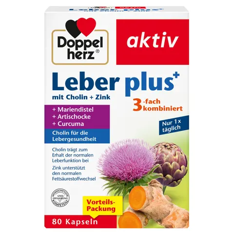 Doppelherz Leber Plus Kapseln – Bild 1
