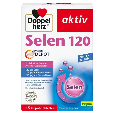 Doppelherz aktiv Selen 120 45 St Tabletten – Bild 1