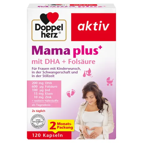 Doppelherz Mama Plus Mit Dha+folsäure Kapseln – Bild 1
