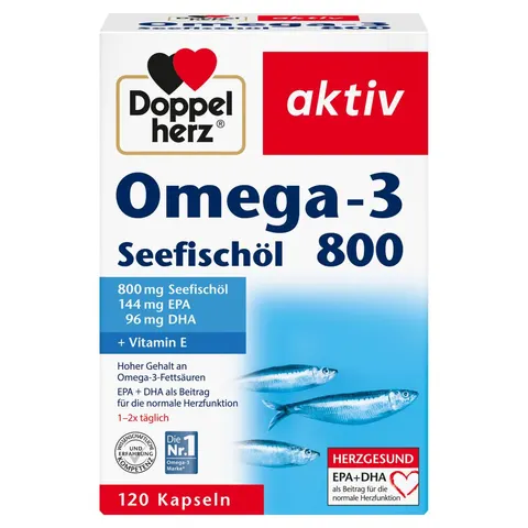 Doppelherz Omega3 800 Seefischöl – Bild 1