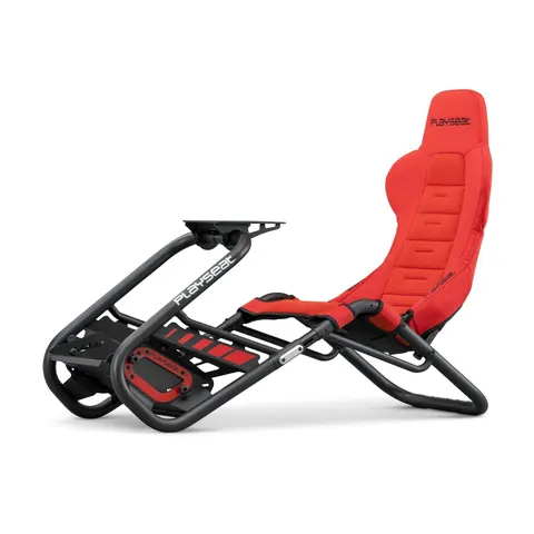 Playseat Trophy Red Racing Simulator Cockpit for Home Use - Adjustable Driving Position - Compatible with Steering Wheels and Pedals – image 1