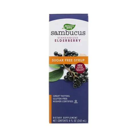 Nature's Way, Sambucus, Standardized Elderberry, 240ml – image 1