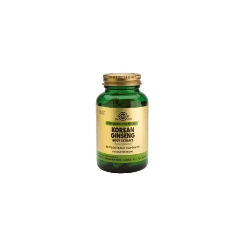 Solgar Extracto De Ginseng Coreano 60 VCaps – imagen 1