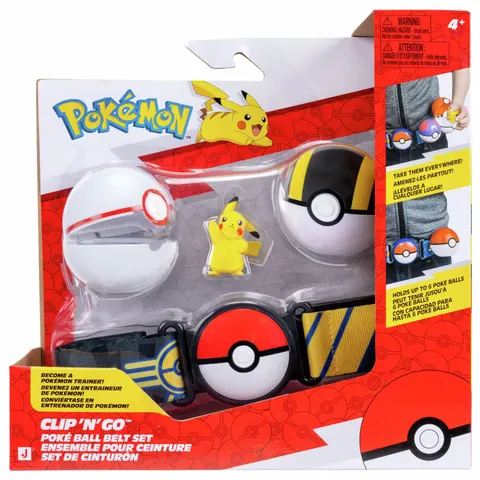 Pokémon Clip 'N' Go Pikachu Belt Set – image 1