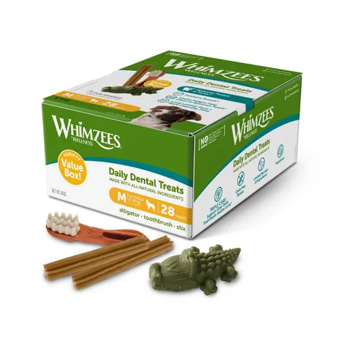 Whimzees Variety Value Box Medium 28pk – image 1