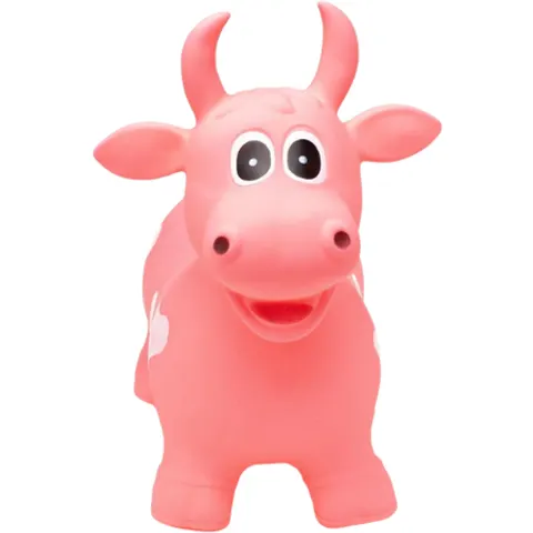Hippy Skippy Stuiterdier - Roze Koe – afbeelding 1