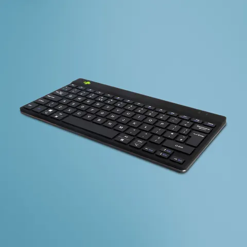 R-Go Tools Ergonomic keyboard R-Go Compact Break compact keyboard with break software QWERTY (UK) Bluetooth black – image 1