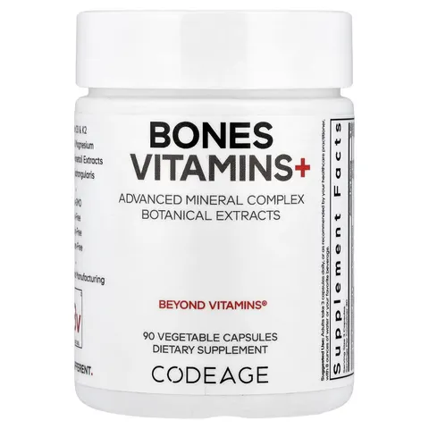 Codeage, Bones Vitamins+, 90 Vegetable Capsules – image 1