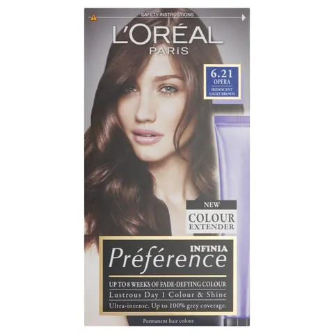 L'Oreal Preference Infinia 6.21 Opera Irridescent Light Brown – image 1