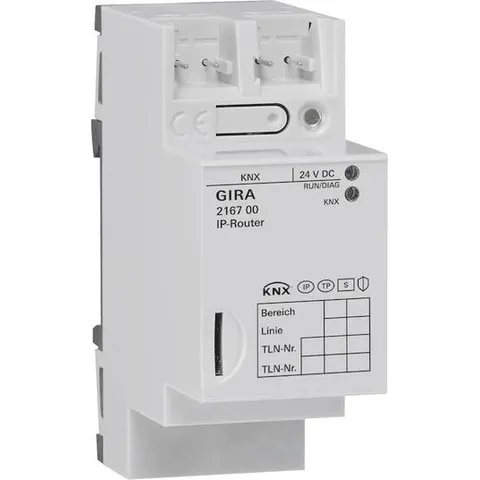 Gira IP-Router KNX/EIB REG 216700) – Bild 1