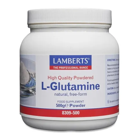 Lamberts l-glutamina polvo 500gr – imagen 1