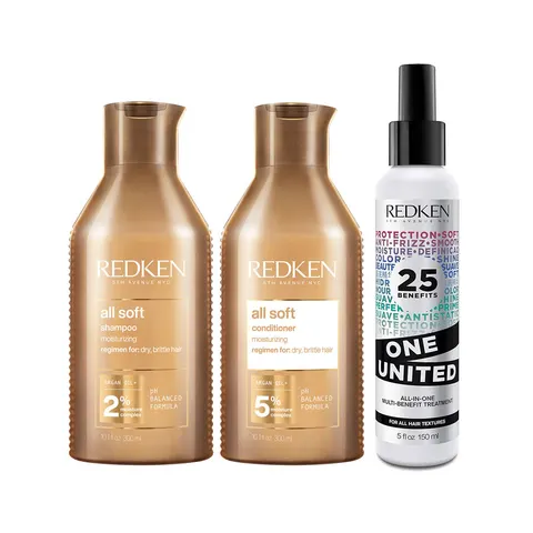 Redken All Soft & One United Bundle – image 1
