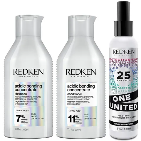 Redken Acidic Bonding Concentrate & One United Bundle – image 1