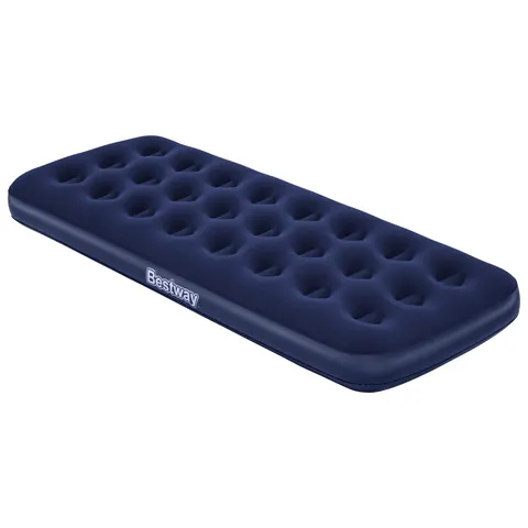 Matelas gonflable 1 personne Bestway Floqué – image 1