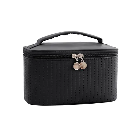 INF Tragbare wasserdichte Make-up-Tasche Schwarz – Bild 1